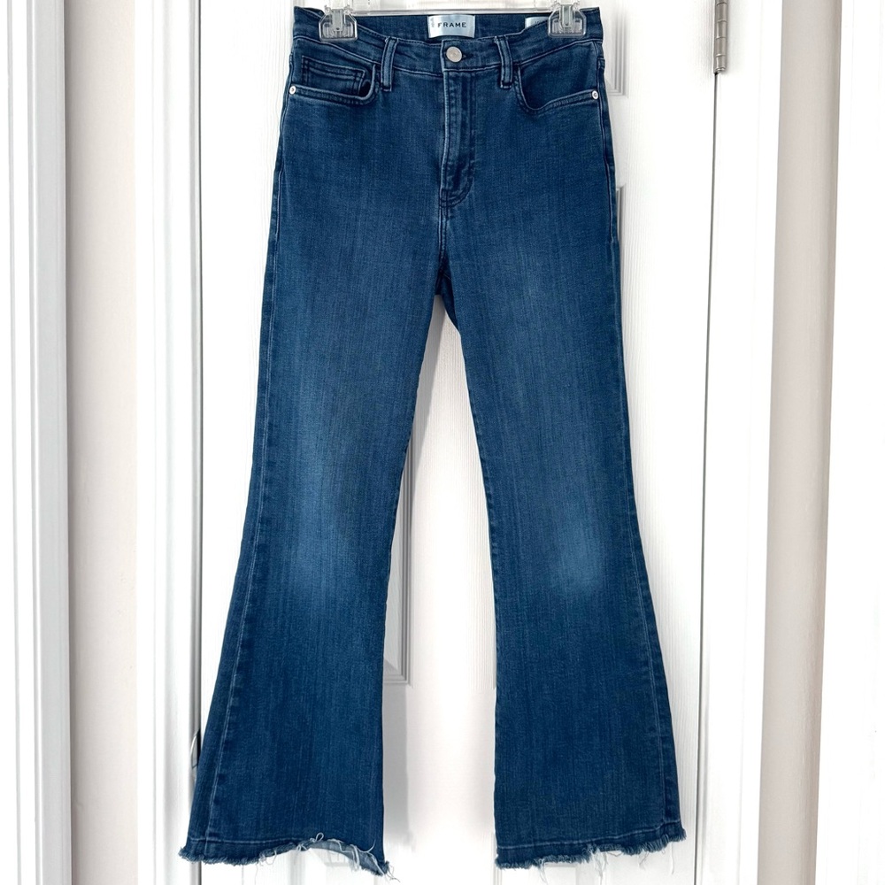 Frame Denim Le Easy Flare Jeans - Picture 2 of 16